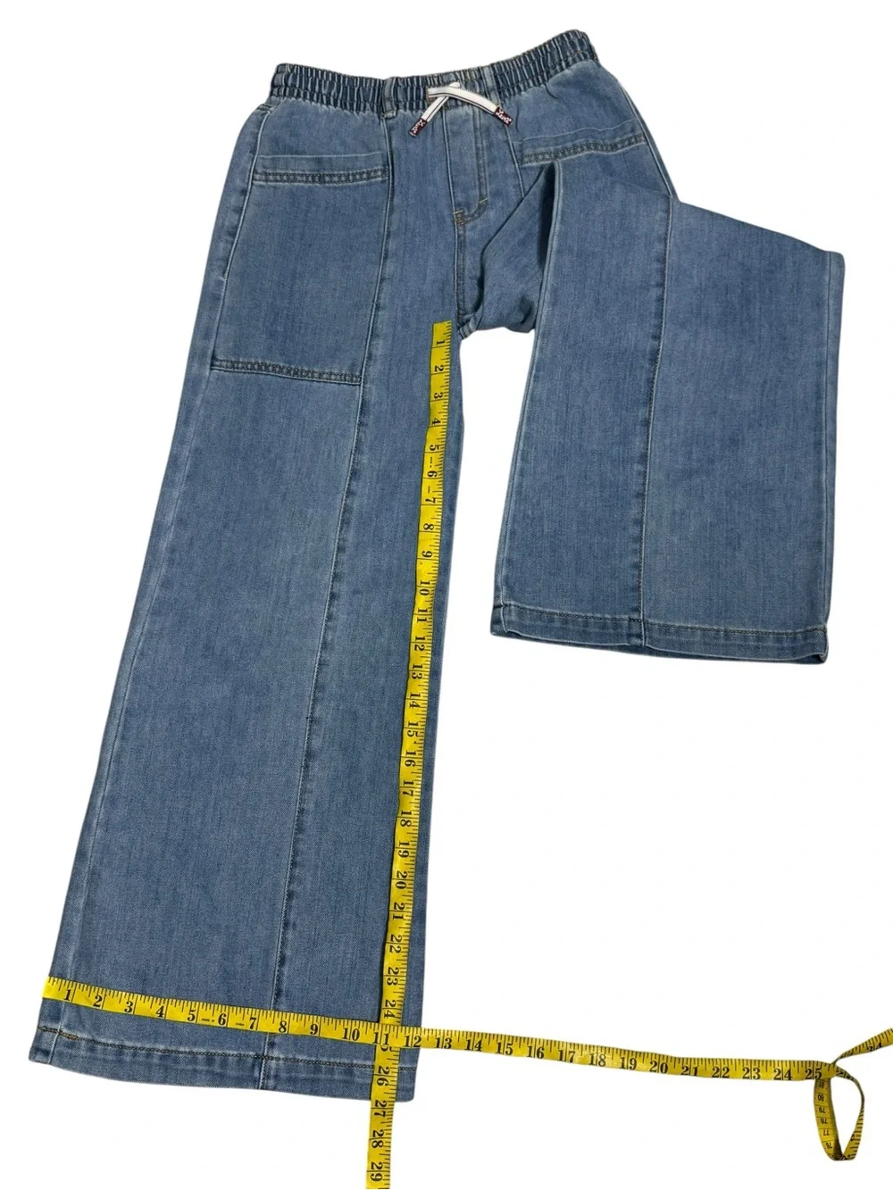 Girls Levi’s ’94 Baggy Wide Leg Pull-On Jeans Size L NWOT